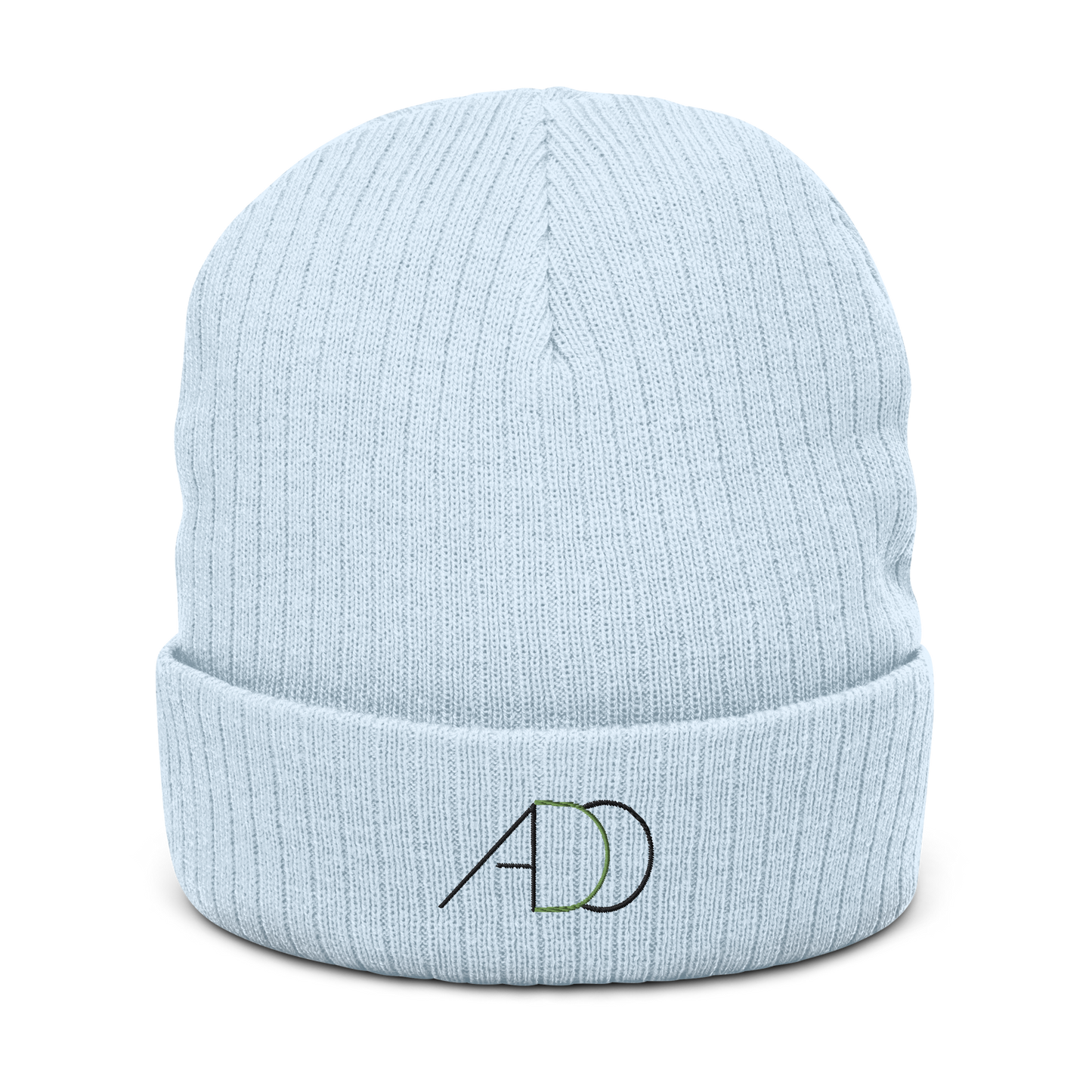 Ribbed knit beanie
